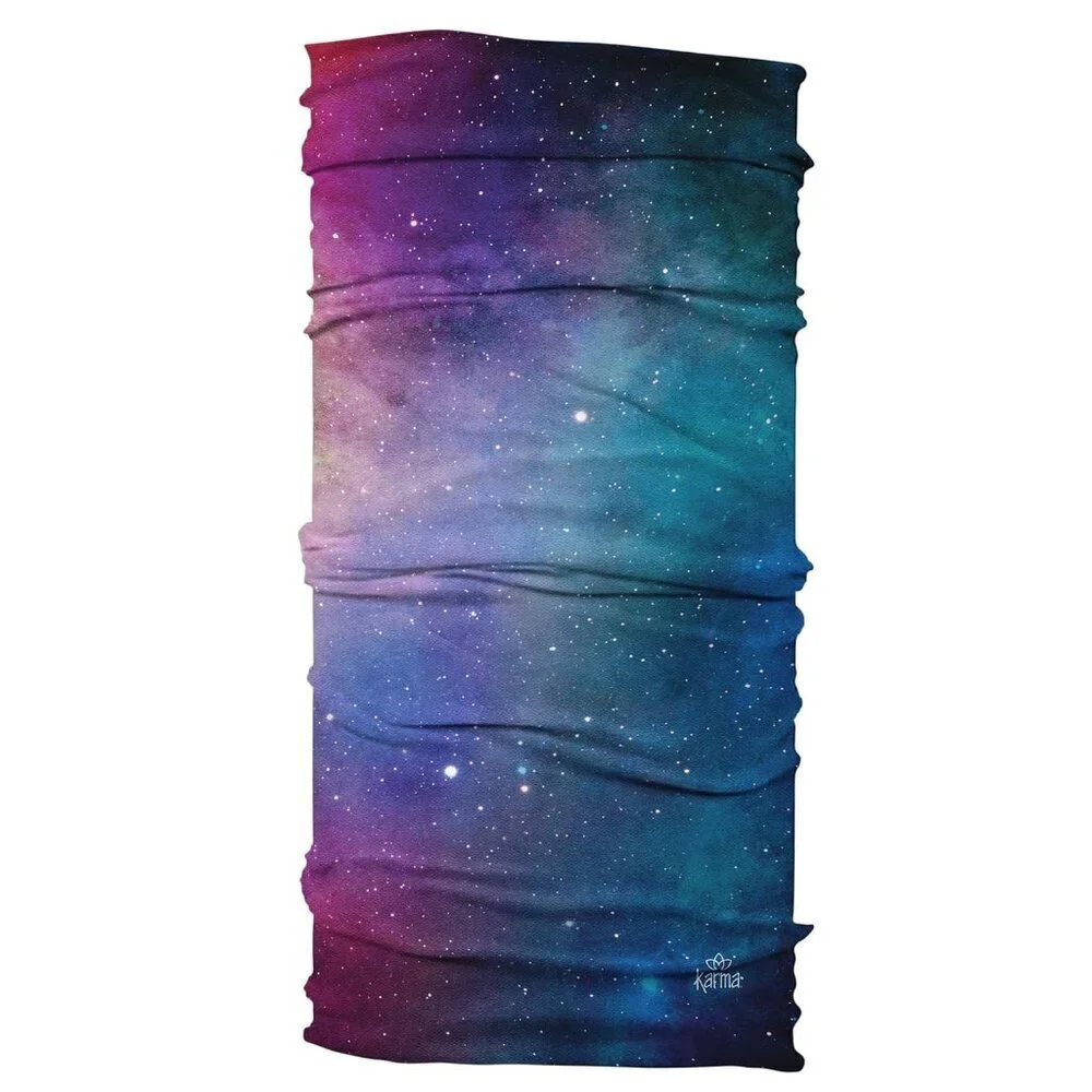 Wide Polyester Headband Galaxy Hair Accessory for Women Multi-use and Stylish